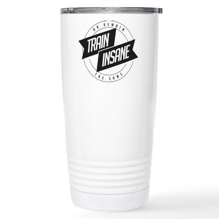 CafePress - Train Insane Stainless Steel Travel Mug - Insulated Stainless Steel Travel Tumbler 20 oz.
CafePress - Train Insane Stainless Steel Travel Mug - Insulated Stainless Steel Travel Tumbler 20 oz.