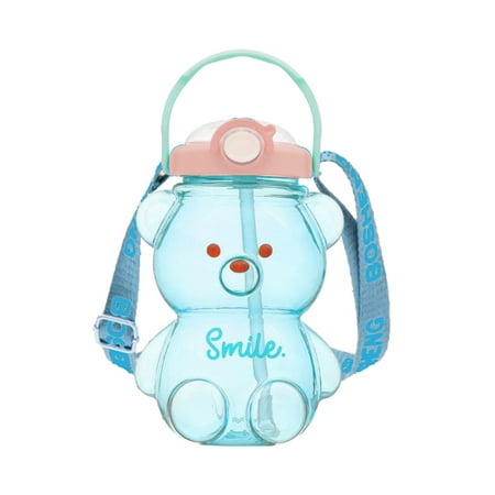 Leak-Proof Bear Straw Bottle | Cartoon Kids Water Bottle with Straw and Built-in Carrying Loop | Suitable for Outdoor and School Activities Gifts for Family Friends Colleagues
Leak-Proof Bear Straw Bottle | Cartoon Kids Water Bottle with Straw and Built-in Carrying Loop | Suitable for Outdoor and School Activities Gifts for Family Friends Colleagues