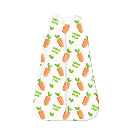 Rocae Vegan Fruit Carrot for Baby Unisex Sleeping Bag Sack Blanket baby sleep sack Wearable Blanket for Newborns Boys Girls-Medium
Rocae Vegan Fruit Carrot for Baby Unisex Sleeping Bag Sack Blanket baby sleep sack Wearable Blanket for Newborns Boys Girls-Medium