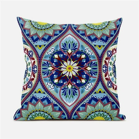 Amrita Sen Designs CAPL963FSDS-ZP-16x16 16 x 16 in. Bohemian Mandala Vector Suede Zippered Pillow with Insert - Multi Color
Amrita Sen Designs CAPL963FSDS-ZP-16x16 16 x 16 in. Bohemian Mandala Vector Suede Zippered Pillow with Insert - Multi Color