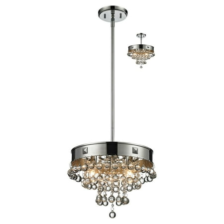 Z-Lite Iluva 612-CH Crystal Pendant Light