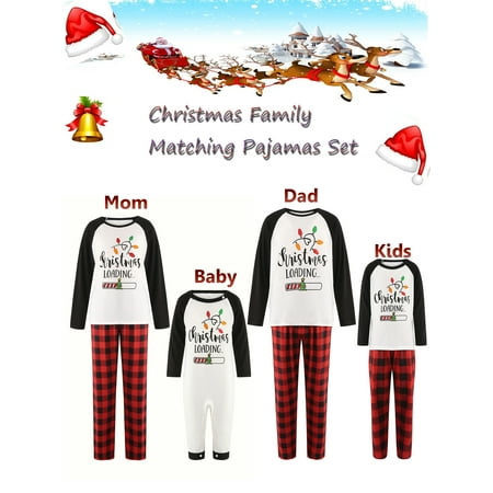 Family Parent-Child Pajamas Christmas Family Nightwear Sets for Baby Adults and Kids Holiday Xmas Matching Set
Family Parent-Child Pajamas Christmas Family Nightwear Sets for Baby Adults and Kids Holiday Xmas Matching Set