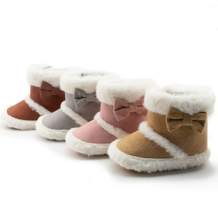 Beechoice Baby Snow Boots with Fleece Fur Inner Baby Girl Booties with Button Anti Slip Rubber Hard Sole Toddler Girl Boots Warm Winter Shoes for Boy Girl 0-24 months
Beechoice Baby Snow Boots with Fleece Fur Inner Baby Girl Booties with Button Anti Slip Rubber Hard Sole Toddler Girl Boots Warm Winter Shoes for Boy Girl 0-24 months
