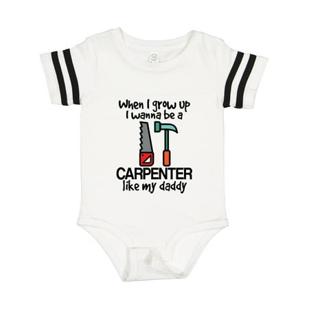 Inktastic Future Carpenter Builder Like Daddy Gift Baby Boy Bodysuit