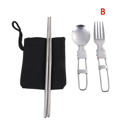1set Portable Travel Picnic Foldable Cutlery Set Spoon Fork Knife Chopsticks
1set Portable Travel Picnic Foldable Cutlery Set Spoon Fork Knife Chopsticks