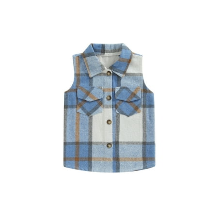 GuliriFei Toddler Baby Girl Boy Flannel Plaid Vest Gentleman Buffalo Plaid Jacket Coat Winter Fall Outfits Christmas Clothes
GuliriFei Toddler Baby Girl Boy Flannel Plaid Vest Gentleman Buffalo Plaid Jacket Coat Winter Fall Outfits Christmas Clothes