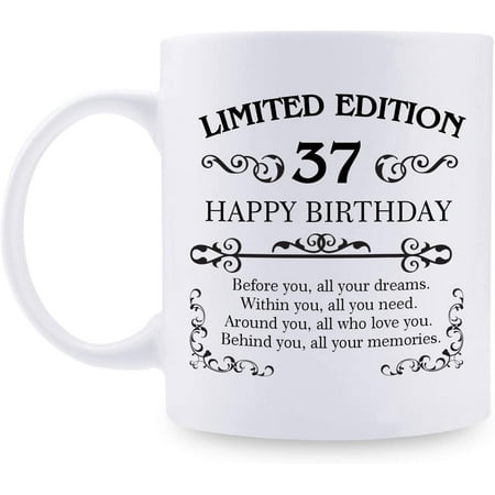 100th Birthday Gifts for Women Men - 11 oz Coffee Mug - 100 Year Old Present Ideas for Mom Dad Wife Husband Son Daughter Friend Colleague Coworker (100th Birthday Gift)
100th Birthday Gifts for Women Men - 11 oz Coffee Mug - 100 Year Old Present Ideas for Mom Dad Wife Husband Son Daughter Friend Colleague Coworker (100th Birthday Gift)