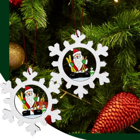 TALKVE Simple lightweight and wear resistant Christmas Wooden Pendant Christmas Tree Painted Carving Decoration Pendant
TALKVE Simple lightweight and wear resistant Christmas Wooden Pendant Christmas Tree Painted Carving Decoration Pendant