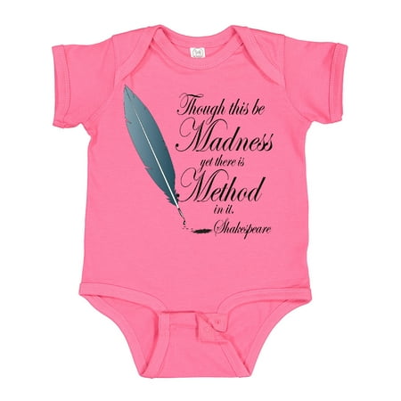 Inktastic Shakespeare Hamlet Madness Gift Baby Boy or Baby Girl Bodysuit