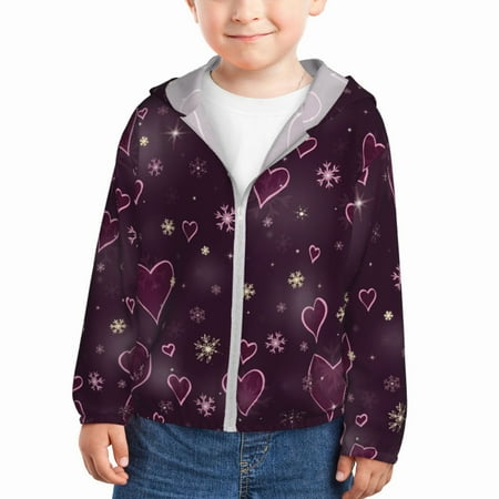 Lukts Snowflakes and Hearts Print Children s Long-Sleeved Sun Protection Clothing Hooded Sweatshirts for Boys and Girls Outdoor Sports-4 Years
Lukts Snowflakes and Hearts Print Children s Long-Sleeved Sun Protection Clothing Hooded Sweatshirts for Boys and Girls Outdoor Sports-4 Years