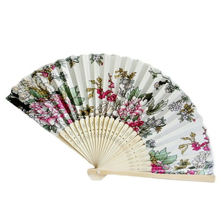 YMH Fan Flower Pattern Foldable Satin Cloth Handheld Folding Fan for Wall Decoration
YMH Fan Flower Pattern Foldable Satin Cloth Handheld Folding Fan for Wall Decoration