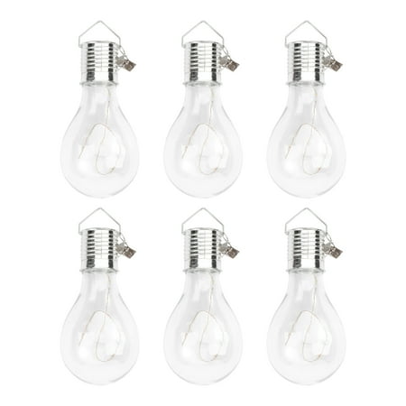6pcs Solar Powered LED Bulb Decoration Chandelier Bulb Copper Wire LED Light Lamp Bulb Transparent Warm White Light
6pcs Solar Powered LED Bulb Decoration Chandelier Bulb Copper Wire LED Light Lamp Bulb Transparent Warm White Light