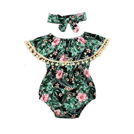 TheFound Infant Baby Girls Boys Bodysuits Headband 2pcs Flowers Ruffles Tassel Jumpsuits Tops
TheFound Infant Baby Girls Boys Bodysuits Headband 2pcs Flowers Ruffles Tassel Jumpsuits Tops