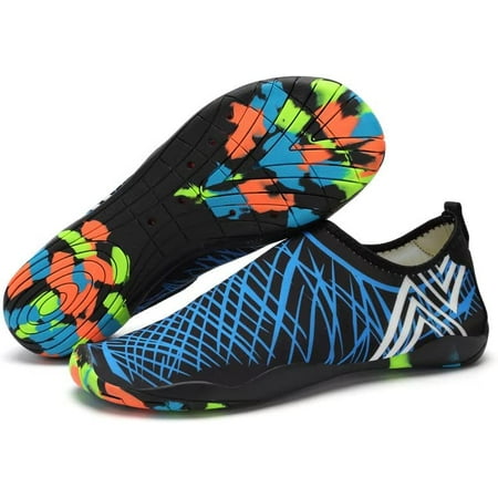 Mens Womens Water Shoes Quick-Dry Barefoot Shoes Aqua Sports Shoes blue EU 40/US 7.5
Mens Womens Water Shoes Quick-Dry Barefoot Shoes Aqua Sports Shoes blue EU 40/US 7.5