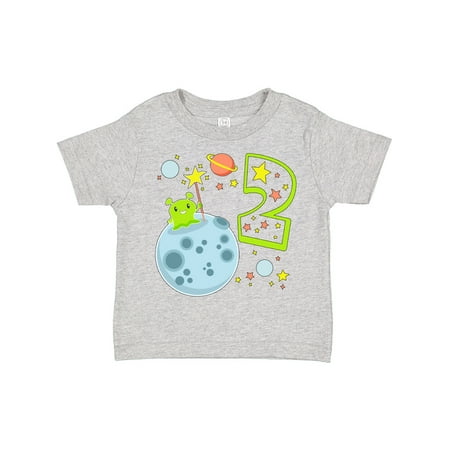 Inktastic Cute Second Birthday Alien in Space Gift Toddler Boy or Toddler Girl T-Shirt
Inktastic Cute Second Birthday Alien in Space Gift Toddler Boy or Toddler Girl T-Shirt