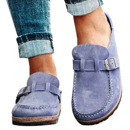 DOYOUDO Flats Vintage Non-Slip Shoes Womens Walking Buckle Summer Casual Flat Comfort Slip-On Platform Shoes Slippers
DOYOUDO Flats Vintage Non-Slip Shoes Womens Walking Buckle Summer Casual Flat Comfort Slip-On Platform Shoes Slippers
