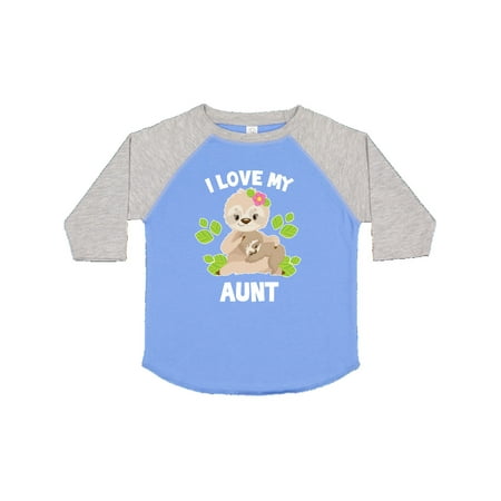 Inktastic Cute Sloth I Love My Aunt with Green Leaves Gift Toddler Boy or Toddler Girl T-Shirt
Inktastic Cute Sloth I Love My Aunt with Green Leaves Gift Toddler Boy or Toddler Girl T-Shirt