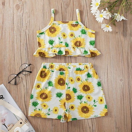 RPVATI Toddler Baby Child Children Kids Clothes Floral Sleeveless Cami Top + Shorts 2 Pieces Summer Outfits
RPVATI Toddler Baby Child Children Kids Clothes Floral Sleeveless Cami Top + Shorts 2 Pieces Summer Outfits