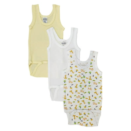 Bambini Layette Unisex Baby 3 Pc Onezies and Tank Tops