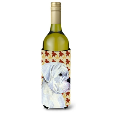 Caroline s Treasures SS4347LITERK Boxer White Fall Leaves Portrait Wine Bottle Hugger Wine Bottle multicolor
Caroline s Treasures SS4347LITERK Boxer White Fall Leaves Portrait Wine Bottle Hugger Wine Bottle multicolor