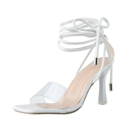 iOPQO Women s sandals Women s Leather Sandals High Heels Fashion Summer Strapping Sandals High Heels Sandals Shoes High Heel Strap Wrap White 39
iOPQO Women s sandals Women s Leather Sandals High Heels Fashion Summer Strapping Sandals High Heels Sandals Shoes High Heel Strap Wrap White 39