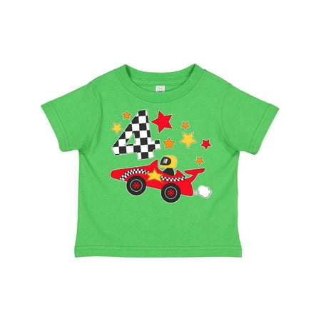 Inktastic Happy 4th Birthday Red Racing Car Gift Toddler Boy or Toddler Girl T-Shirt
Inktastic Happy 4th Birthday Red Racing Car Gift Toddler Boy or Toddler Girl T-Shirt