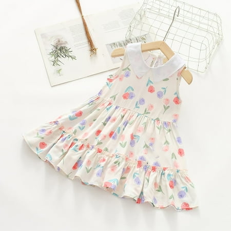 Borniu Girls Dresses Toddler Kids Baby Girls Fashion Cute Flying Sleeve Sweet Flower Print Ruffle Dress Toddler Dress Clearance
Borniu Girls Dresses Toddler Kids Baby Girls Fashion Cute Flying Sleeve Sweet Flower Print Ruffle Dress Toddler Dress Clearance