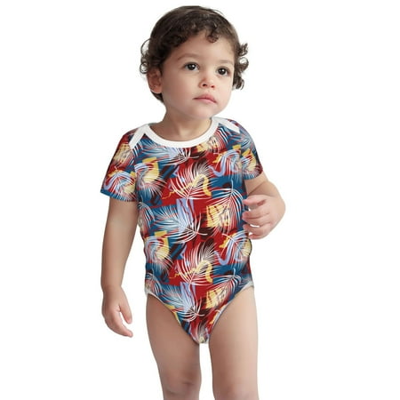 Haiem Hawaiian Style Printed Unisex-Baby Short Sleeve Onesies Bodysuits Unisex Babies Snap-Up Rompers-3 Months
Haiem Hawaiian Style Printed Unisex-Baby Short Sleeve Onesies Bodysuits Unisex Babies Snap-Up Rompers-3 Months