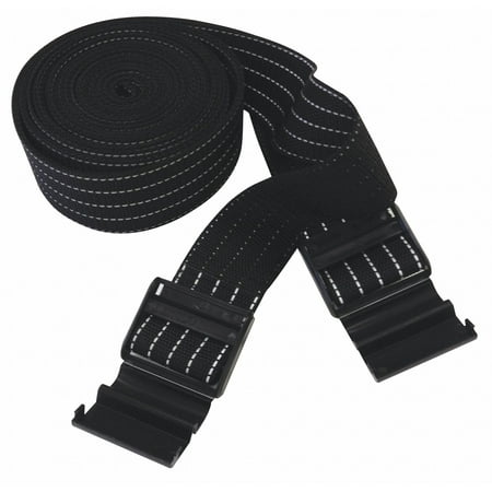 Sentry Lock Buckle Prtctr Strap 100inL Blck PK2 PSS-2500-BR-SL