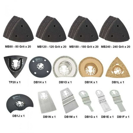 Versa Tool DBMTKIT2 91 Piece Universal Oscillating Multi Tool Wood/Metal Cutting & Sanding Combo Kit
Versa Tool DBMTKIT2 91 Piece Universal Oscillating Multi Tool Wood/Metal Cutting & Sanding Combo Kit