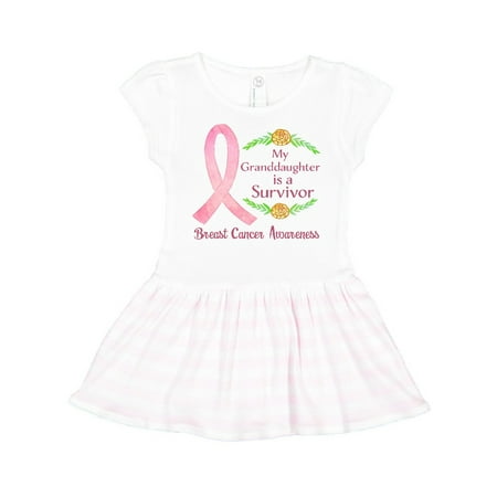 Inktastic My Granddaughter is a Survivor Breast Cancer Awareness Gift Toddler Girl Dress
Inktastic My Granddaughter is a Survivor Breast Cancer Awareness Gift Toddler Girl Dress