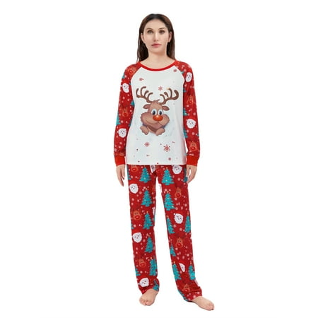 LWXQWDS Family Matching Christmas Pajamas Set Cotton Cute Deer Holiday Pajamas Sleepwear Dad Mom Kids PJs
LWXQWDS Family Matching Christmas Pajamas Set Cotton Cute Deer Holiday Pajamas Sleepwear Dad Mom Kids PJs