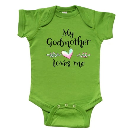 Inktastic My Godmother Loves Me- Heart Godchild Gift Baby Boy or Baby Girl Bodysuit
Inktastic My Godmother Loves Me- Heart Godchild Gift Baby Boy or Baby Girl Bodysuit