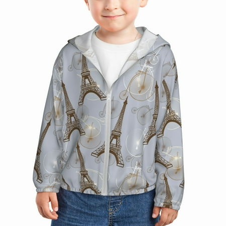 Sun Hoodie for Kids bike Eiffel Tower Long Sleeve Swim Fishing Shirts Sun Protection Zip Up Jacket Clothing Athletic Hoodie
Sun Hoodie for Kids bike Eiffel Tower Long Sleeve Swim Fishing Shirts Sun Protection Zip Up Jacket Clothing Athletic Hoodie