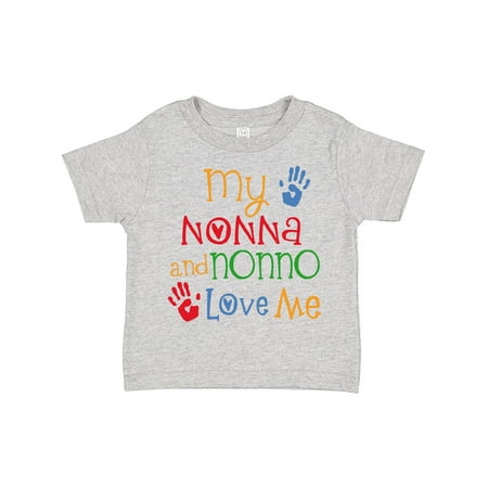Inktastic My Nonna and Nonno Love Me Grandchild Gift Toddler Boy or Toddler Girl T-Shirt
Inktastic My Nonna and Nonno Love Me Grandchild Gift Toddler Boy or Toddler Girl T-Shirt