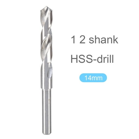 1/2 HSS High Speed Steel Blacksmith Twist Drill Bit 14mm Milling Shank 4241
1/2 HSS High Speed Steel Blacksmith Twist Drill Bit 14mm Milling Shank 4241