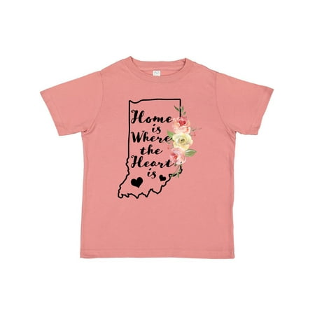 Inktastic Indiana Home is Where the Heart is with Watercolor Floral Gift Toddler Boy or Toddler Girl T-Shirt
Inktastic Indiana Home is Where the Heart is with Watercolor Floral Gift Toddler Boy or Toddler Girl T-Shirt