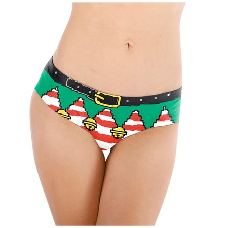 RPVATI Women Breathable Soft Underwear Ladies Low Waisted Panties Sexy Christmas Stretch Briefs
RPVATI Women Breathable Soft Underwear Ladies Low Waisted Panties Sexy Christmas Stretch Briefs