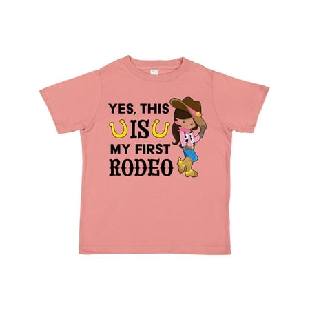 Inktastic Yes this IS my First Rodeo- cowgirl in hat and boots Gift Toddler Toddler Girl T-Shirt
Inktastic Yes this IS my First Rodeo- cowgirl in hat and boots Gift Toddler Toddler Girl T-Shirt