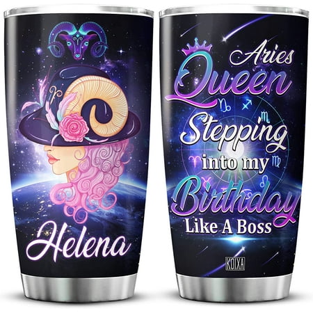 

Tumbler Stepping Into My Birthday Like A Boss Astrology Zodiac Cup With Name 20 Oz Stainless Steel Gemini Leo Virgo Libra Taurus Scorpio Cancer Aries Queen Gifts