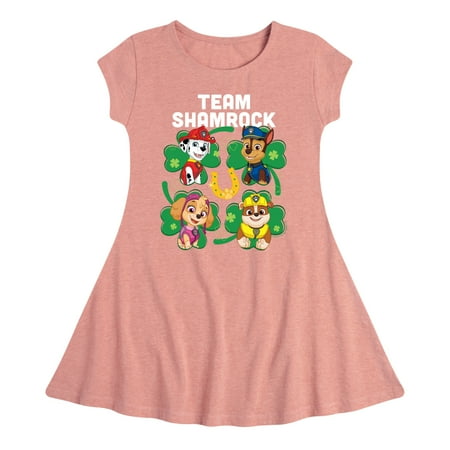 Nickelodeon - Paw Patrol - St. Patrick s Day - Team Shamrock - Toddler And Youth Girls Fit And Flare Dress
Nickelodeon - Paw Patrol - St. Patrick s Day - Team Shamrock - Toddler And Youth Girls Fit And Flare Dress