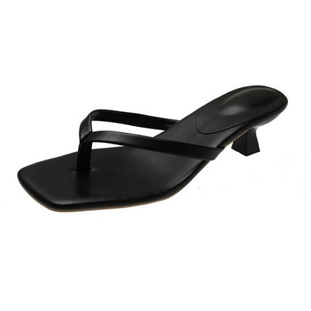 YanHoo Women s Flip-flops Square Toe Flat Sandals Summer Breathable Comfortable Beach Shoes
YanHoo Women s Flip-flops Square Toe Flat Sandals Summer Breathable Comfortable Beach Shoes