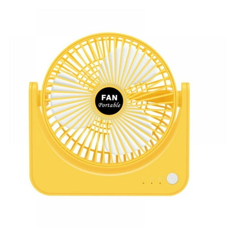 3 Wind Speeds Desk Fan Personal Quiet Fan for Home Office Bedroom Rechargeable 180°Rotatable Small Table Fan Yellow
3 Wind Speeds Desk Fan Personal Quiet Fan for Home Office Bedroom Rechargeable 180°Rotatable Small Table Fan Yellow