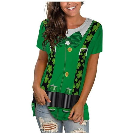 Corset Top Long Sleeve Workout Tops for Women Women s Casual St. Patrick s Day Print Pullover Short Sleeve T-Shirt Tops Shirt Valentines Shirts for Women Summer Savings White Shirts White M
Corset Top Long Sleeve Workout Tops for Women Women s Casual St. Patrick s Day Print Pullover Short Sleeve T-Shirt Tops Shirt Valentines Shirts for Women Summer Savings White Shirts White M