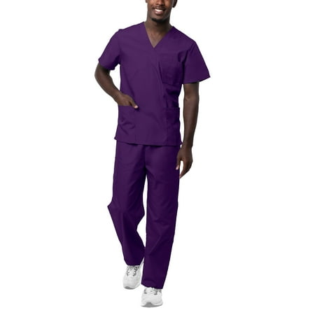 Sivvan Unisex Classic Scrub Set V-Neck Top/Drawstring Pants (Available in 15 Solid Colors)
Sivvan Unisex Classic Scrub Set V-Neck Top/Drawstring Pants (Available in 15 Solid Colors)