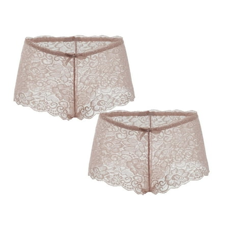 Womens Underwear Brief Ladies Ultra Soft Seamless Bikini Assorted Boxer Lace Panties2PC
Womens Underwear Brief Ladies Ultra Soft Seamless Bikini Assorted Boxer Lace Panties2PC