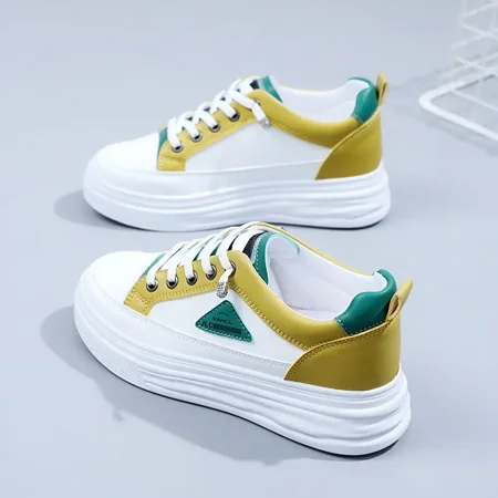 Autumn New Women‘s Sneakers Inner Height Breathable Mesh Trendy All-match Small White Shoes
Autumn New Women‘s Sneakers Inner Height Breathable Mesh Trendy All-match Small White Shoes