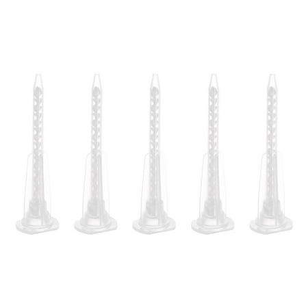 Uxcell 5Pack 2.44-inch Plastic Resin Mixing Nozzle Flat Buckle for AB Glue 50ml Cartridges White
Uxcell 5Pack 2.44-inch Plastic Resin Mixing Nozzle Flat Buckle for AB Glue 50ml Cartridges White