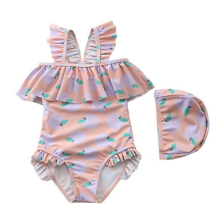 Esho Toddler Girls Summer One-Piece Swimsuits Kids Princess Floral Bathing Suits Swimwear 1-7T
Esho Toddler Girls Summer One-Piece Swimsuits Kids Princess Floral Bathing Suits Swimwear 1-7T