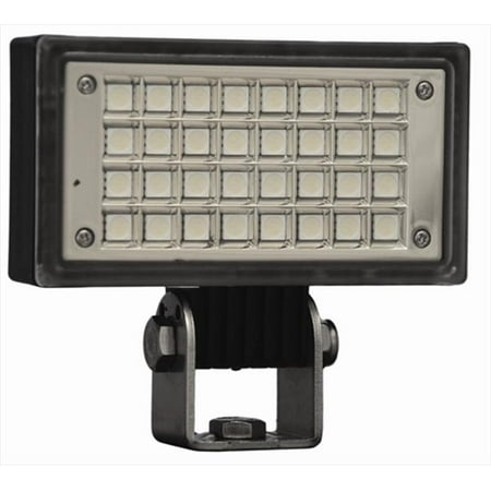9121185 3.4 in. X 1.9 in. Utility Flood Black 32 Blue LEDs
